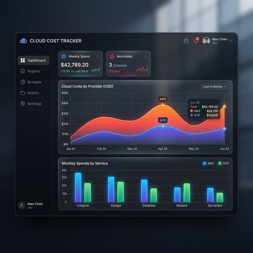 CloudGazer Dashboard Preview